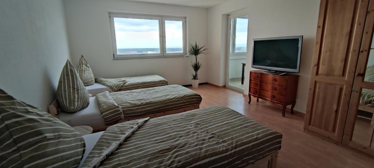 Apartamento Skyline-Aussicht Und Fantastische Sonnenuntergaenge Langen  Exterior foto