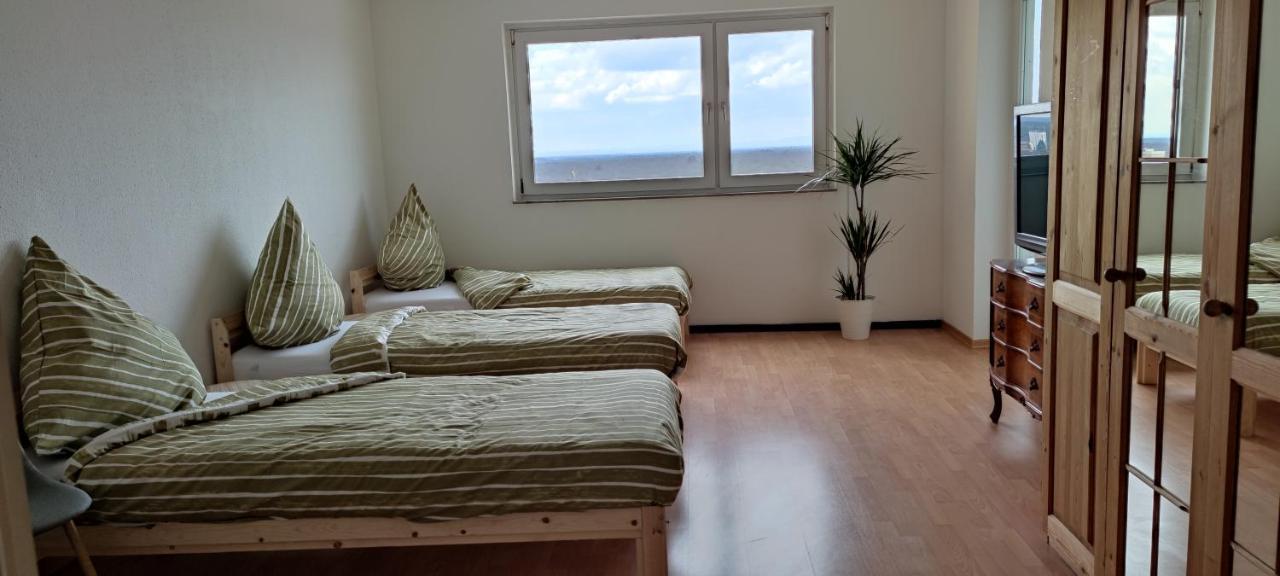 Apartamento Skyline-Aussicht Und Fantastische Sonnenuntergaenge Langen  Exterior foto