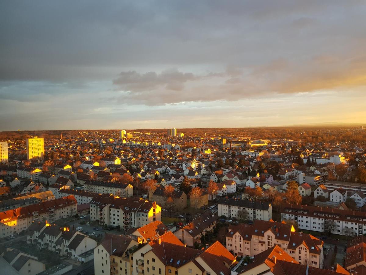 Apartamento Skyline-Aussicht Und Fantastische Sonnenuntergaenge Langen  Exterior foto